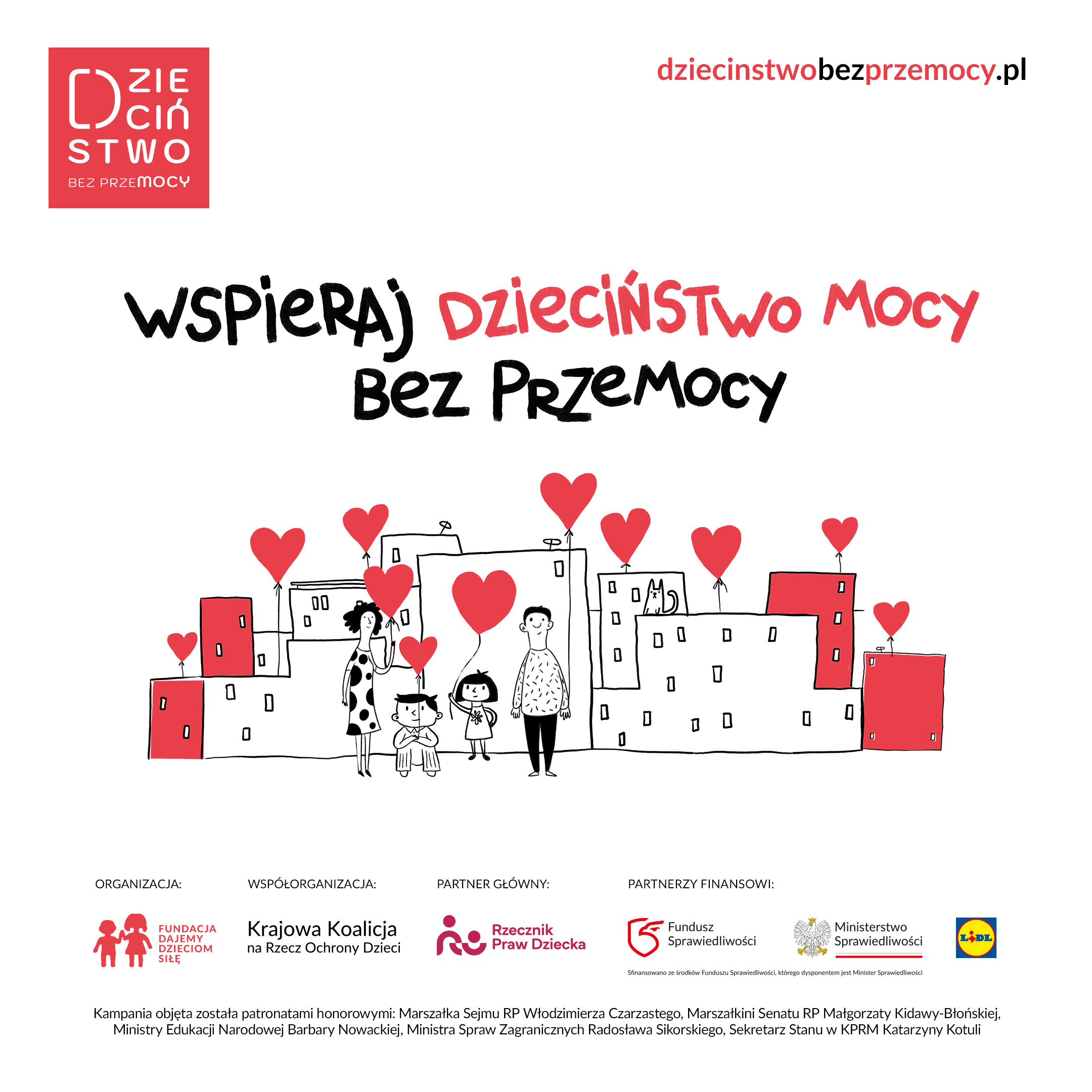 Grafika Wspieraj Dzieciństwo Mocy Bez Przemocy