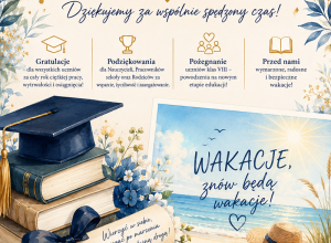 Zakończenie roku szkolnego 2025/2026 - grafika