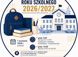 Rozpoczęcie roku szkolnego 2026/2027